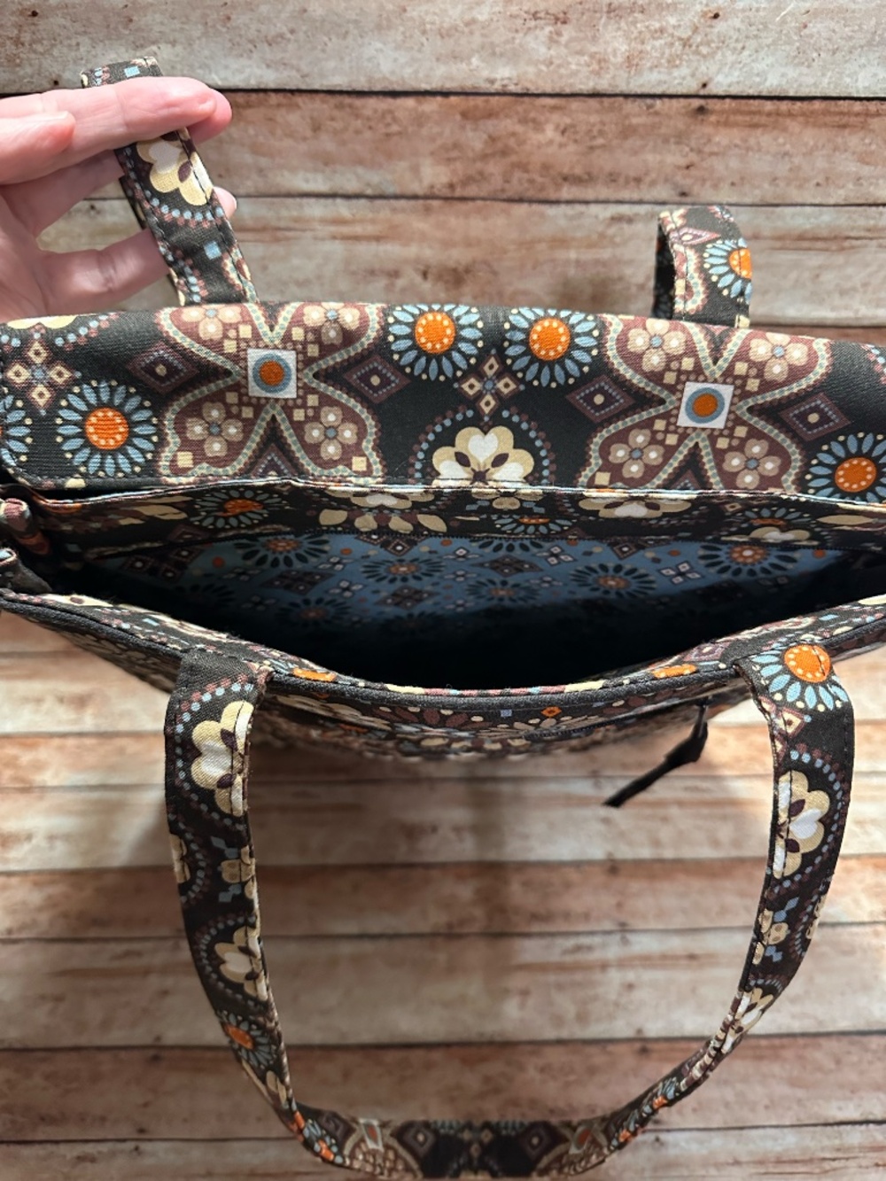 Vera Bradley Canyon Laptop tote - Picture 5 of 5
